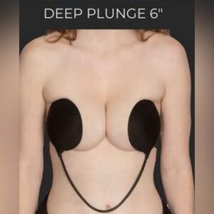Misses Kisses Deep Plunge Adhesive Bra
